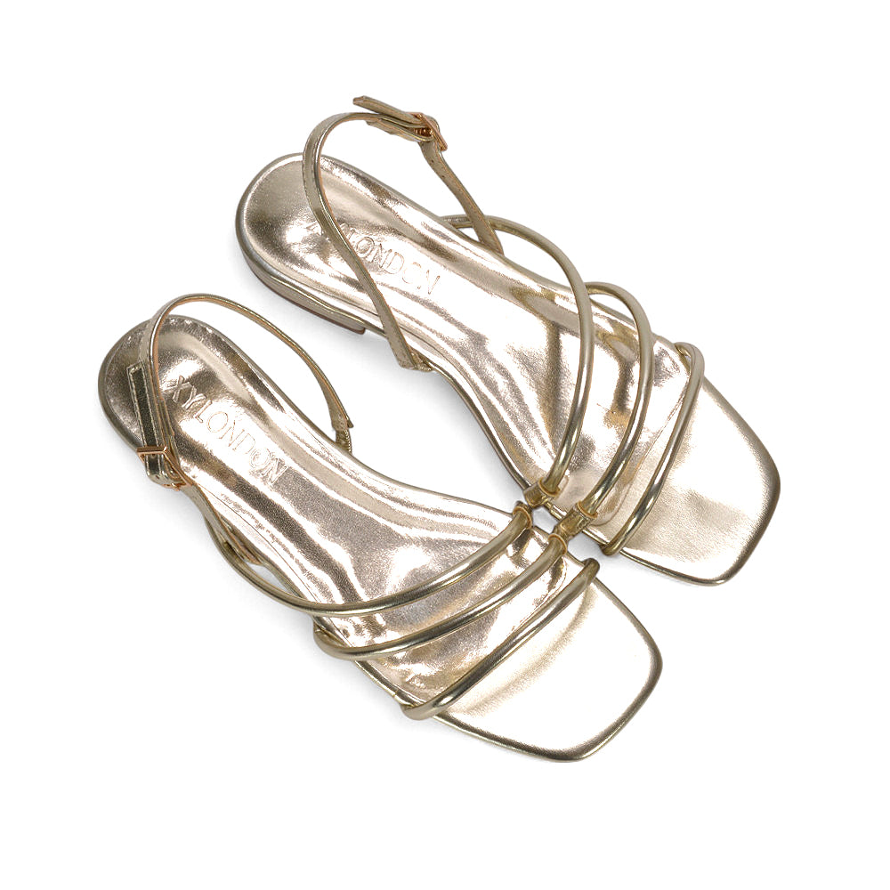 gold square toe sandals, gold holiday shoes, square toe sandals, holiday shoes