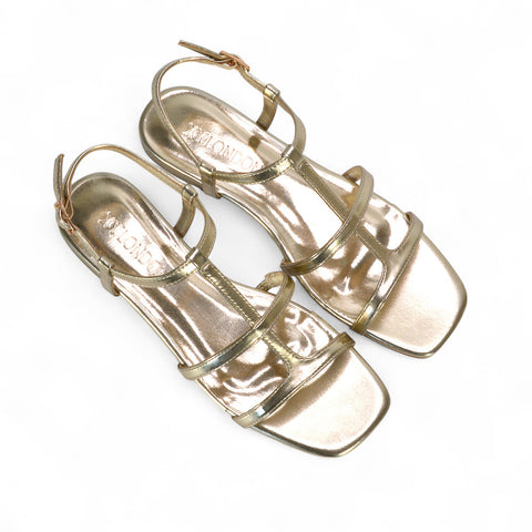 gold gladiator sandals, gold caged sandals flat, gladiator sandals, caged sandals flat