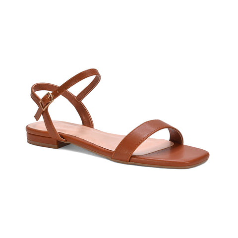 brown summer sandals, brown summer flat sandals, summer sandals, summer flat sandals