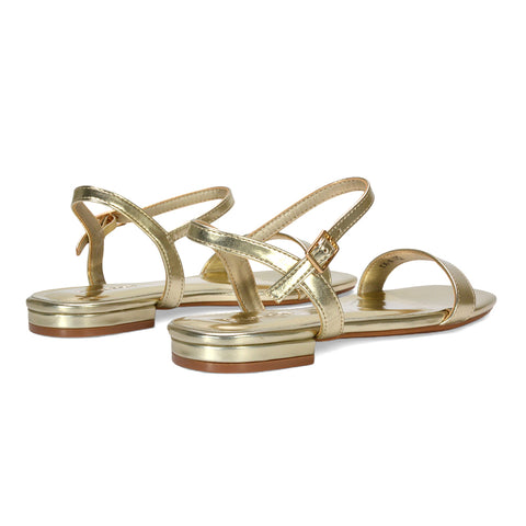 women’s flat sandals, comfortable gold flat sandals, holiday sandals women gold, gold summer sandals