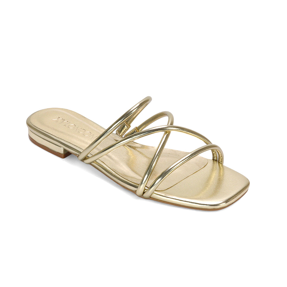 womens flat slides, womens slides, women’s summer flats, women’s slide sandals