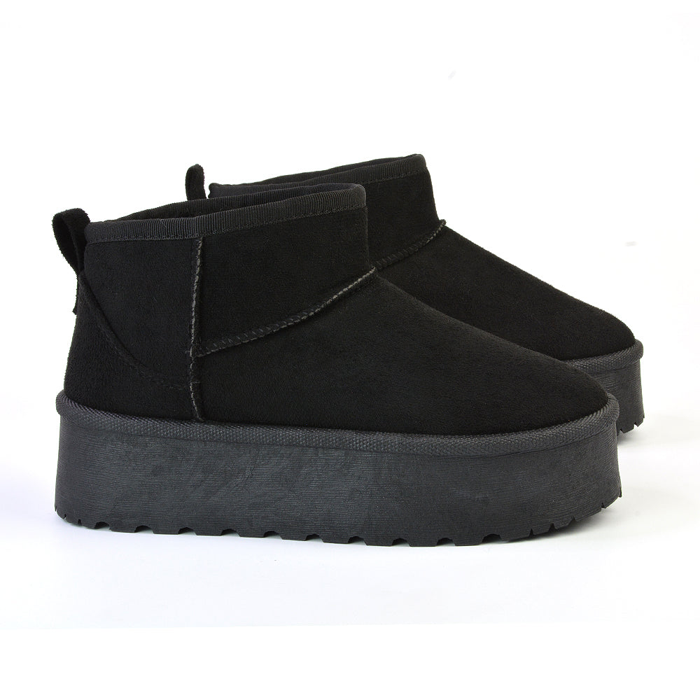 Sc Mini Boot Selina Mini Micro... - Black / UK 3 | EU 36 | US 5