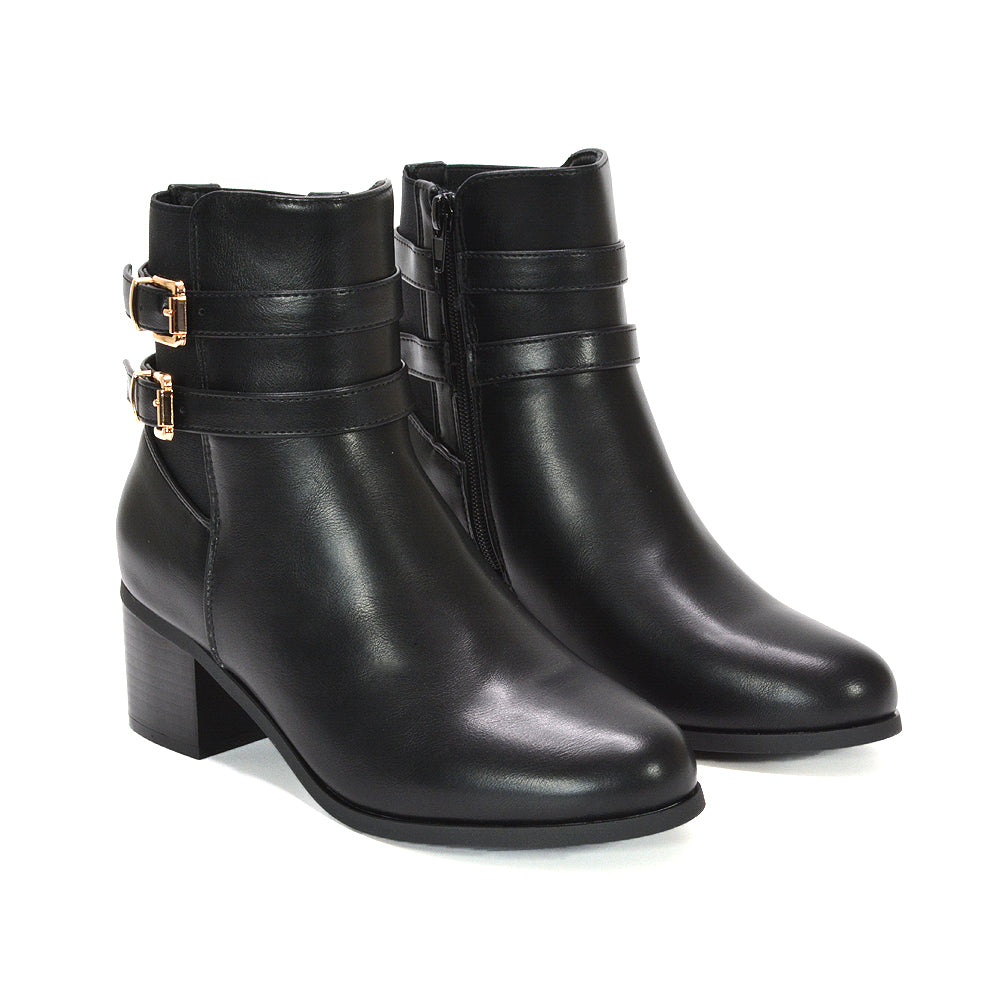 Sleek black ankle boots, Black ankle boots with heel, Black ankle boots women’s