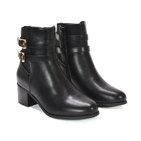 Sleek black ankle boots, Black ankle boots with heel, Black ankle boots women’s