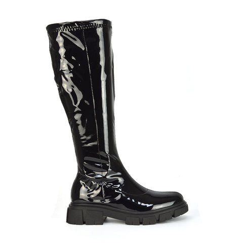 Black Patent UK 6 | EU 39 | US 8 | XY London