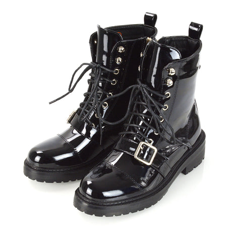 Black Patent UK 4 | EU 37 | US 6 | XY London