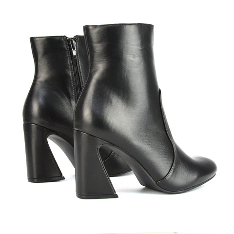 white | XY London | White Boots,White Ankle Boots,White Heeled Boots