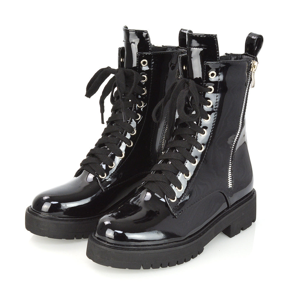 Black Patent UK 8 | EU 41 | US 10 | XY London