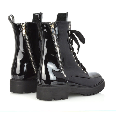 Black Patent UK 4 | EU 37 | US 6 | XY London