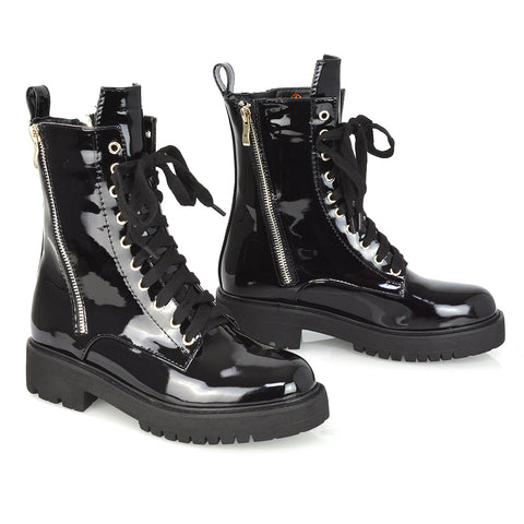 Black Patent UK 4 | EU 37 | US 6 | XY London