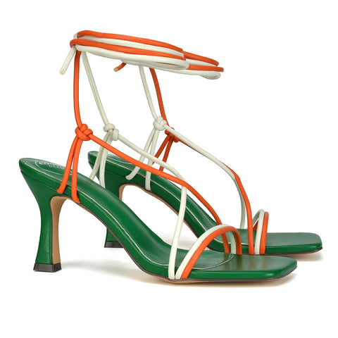 multi | XY London | Ladies Stiletto Heels,Womens Multi Synthetic Leather Sandals,Womens High Heel Sandals