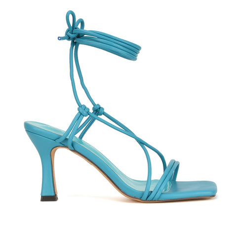 blue | XY London | Blue Heels,Blue High Heels,Blue Strappy Heels,Blue Lace Up Heels,lace up heels