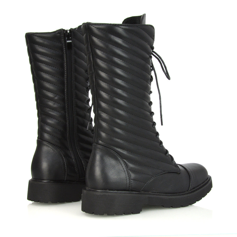 Black Synthetic Leather UK 7 | EU 40 | US 9 | XY London