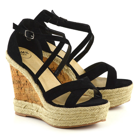 Black Synthetic Leather UK 4 | EU 37 | US 6 | XY London