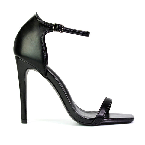 White  | XY London | white heels,white high heels,white stilettos,white stiletto heels,white strappy heels
