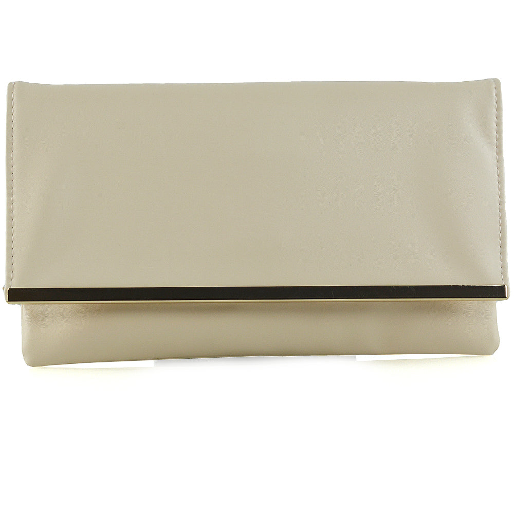 | XY London | BILLIE BEIGE SYNTHETIC LEATHER CLUTCH ,BILLIE BEIGE SYNTHETIC LEATHER CLUTCH ,BILLIE BEIGE SYNTHETIC LEATHER CLUTCH ,BILLIE BEIGE SYNTHETIC LEATHER CLUTCH