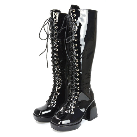 Black Patent UK 3 | EU 36 | US 5 | XY London