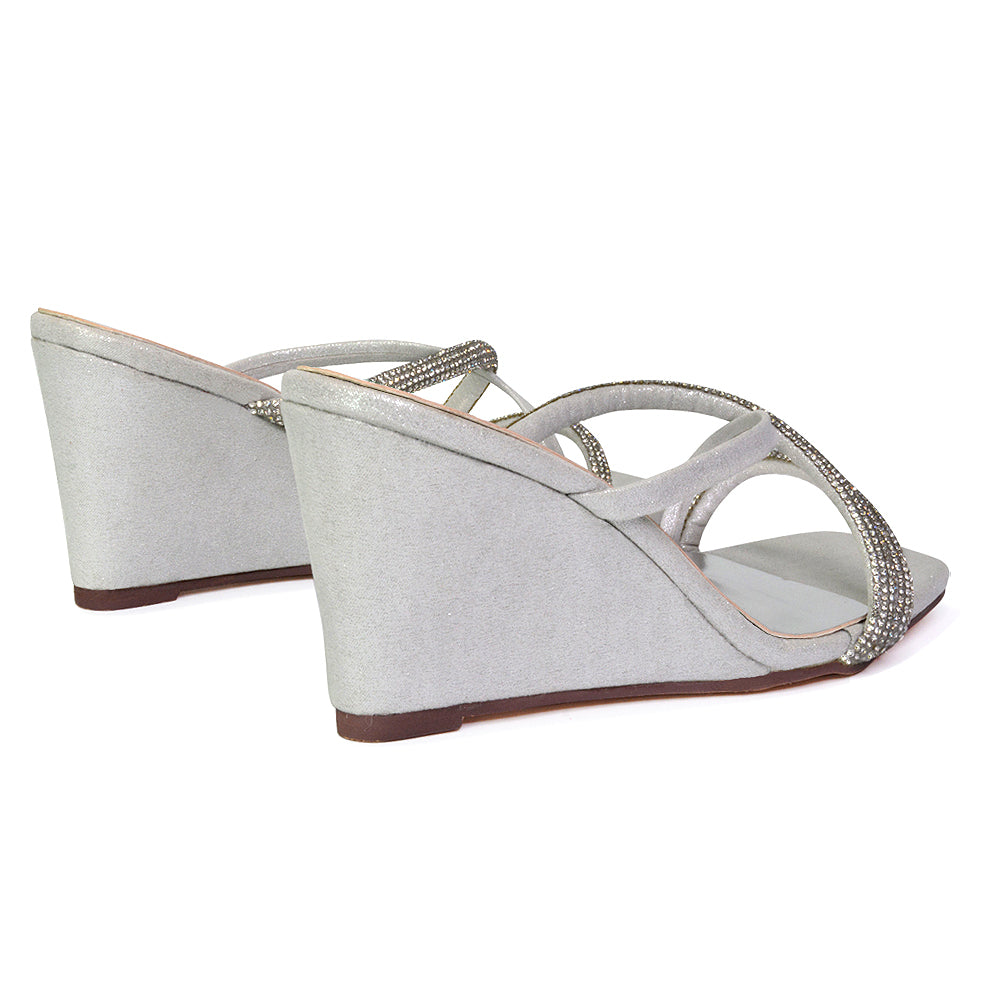 Wedge evening shoes uk hotsell