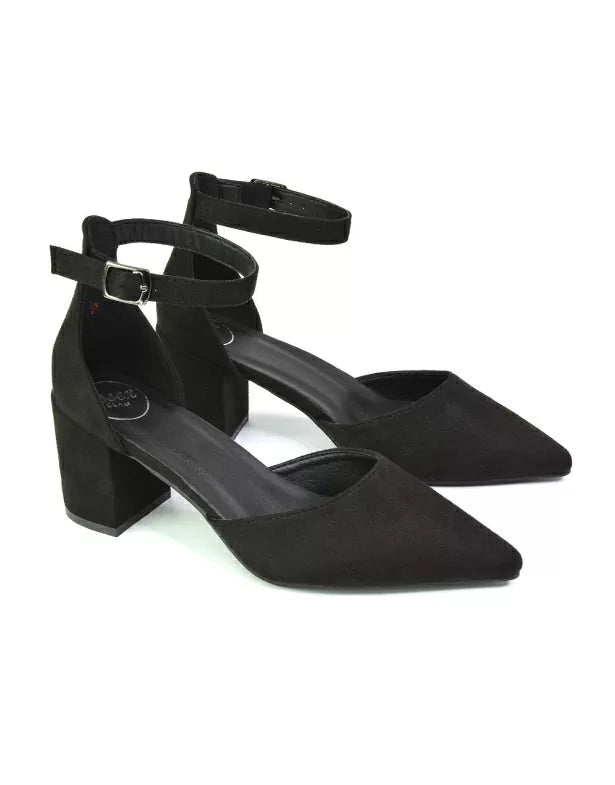 Black| XY London | black heels,black mid heels,black court shoes,black block heels,black mid block heels