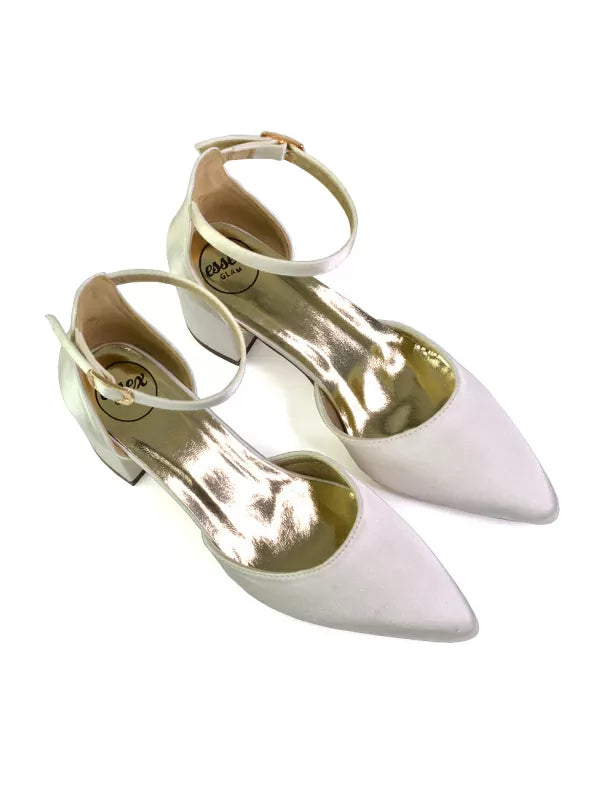 Silver | XY London | silver heels,silver mid heels,ivory court shoes,ivory mid block heels,ivory block heels