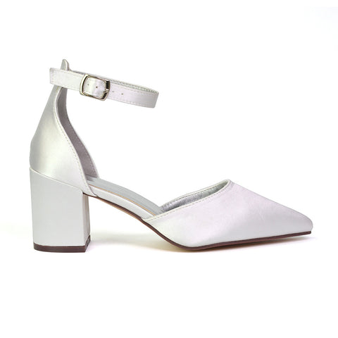 Ivory | XY London | ivory heels,ivory mid heels,ivory block heels,ivory mid block heels,ivory court shoes