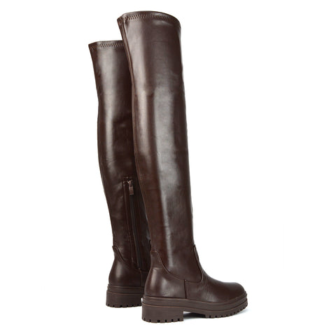 | XY London | Black Over the Knee Boots,Black Thigh High Boots,Black Long Boots