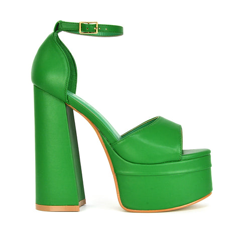  | XY London | White Heels,White High Heels,White Platform Heels