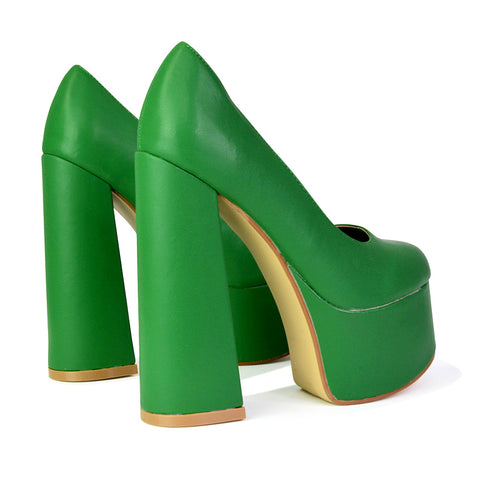  | XY London | gold heels,gold high heels,gold block heels,gold platform heels