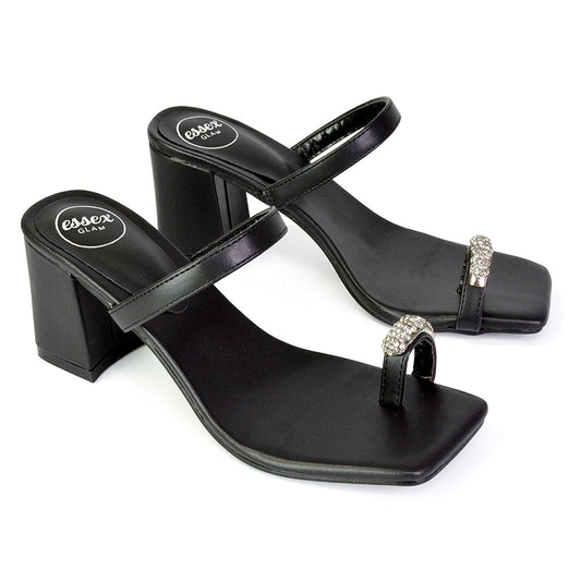  | XY London | black heels,black high heels,black mules,black mule heels,black block heels
