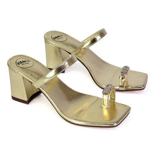 | XY London | gold heels,gold high heels,gold mules,gold mule heels,gold block heels