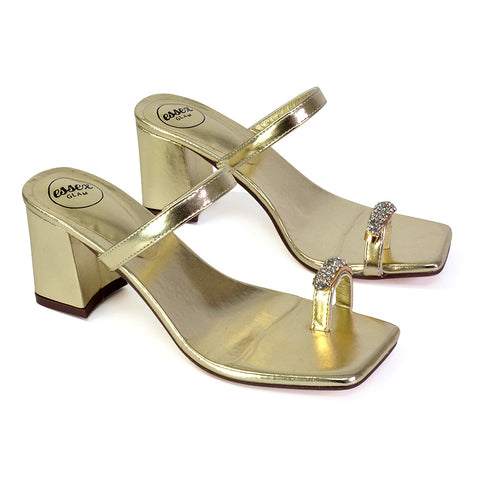 | XY London | gold heels,gold high heels,gold mules,gold mule heels,gold block heels