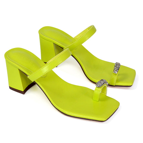  | XY London | green heels,green high heels,green mules,green mule heels,green block heels