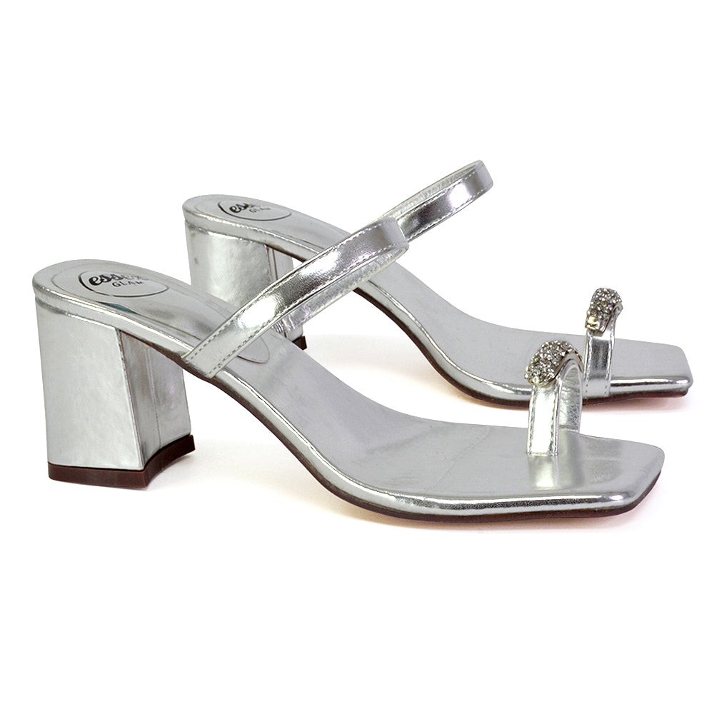  | XY London | silver heels,silver high heels,silver mules,silver mule heels,silver block heels