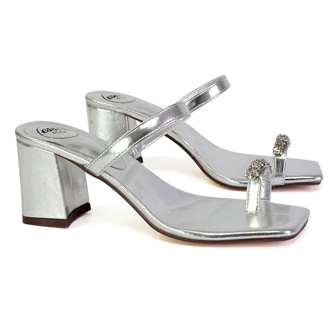  | XY London | silver heels,silver high heels,silver mules,silver mule heels,silver block heels