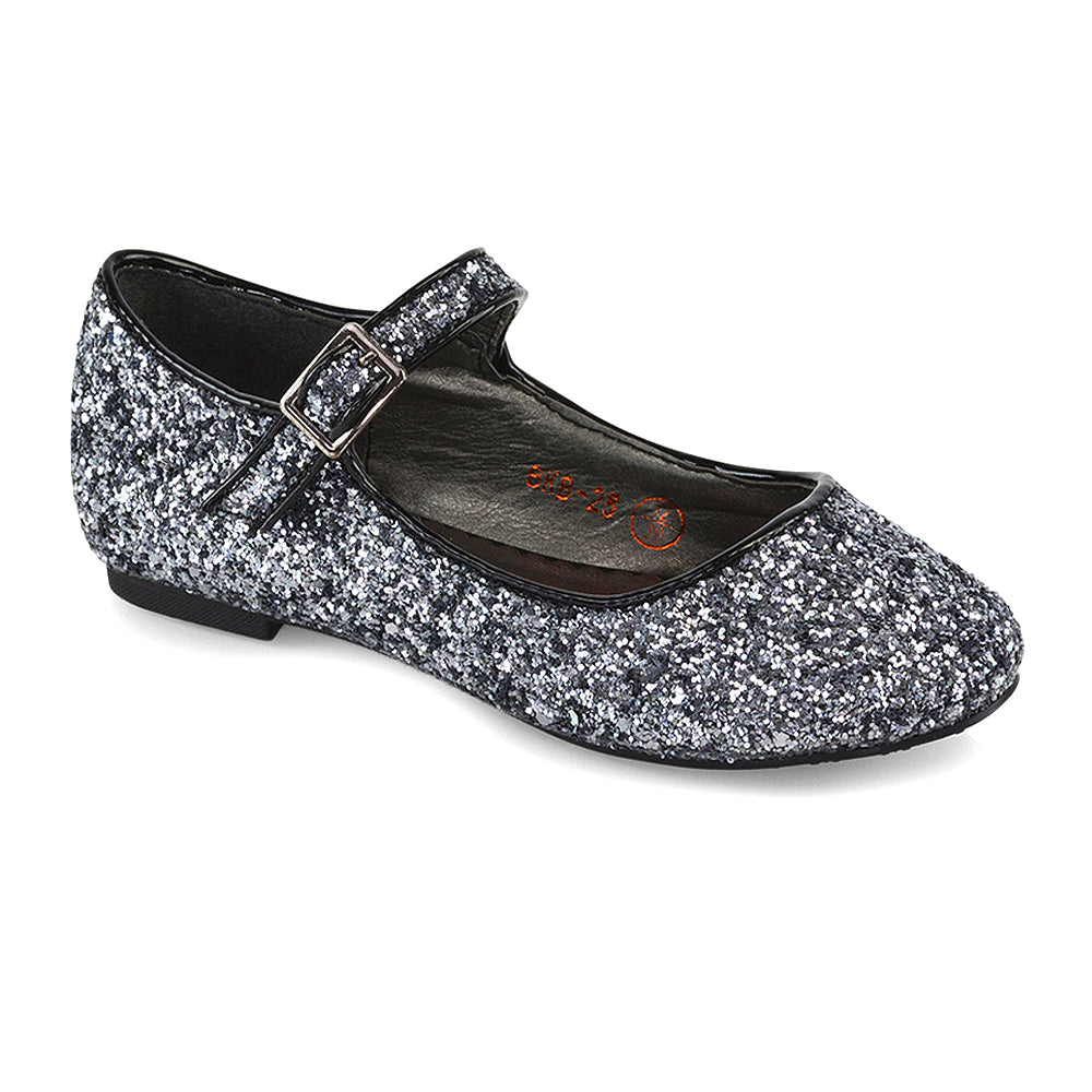 Black Synthetic Leather UK 13 | EU 32 | US 1 | XY London