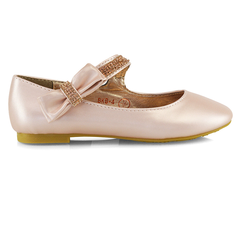  | XY London | diamante strap pumps,white girls ballerina pumps,kids bridal shoes,white pumps