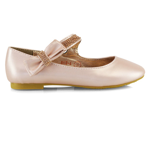  | XY London | diamante strap pumps,white girls ballerina pumps,kids bridal shoes,white pumps