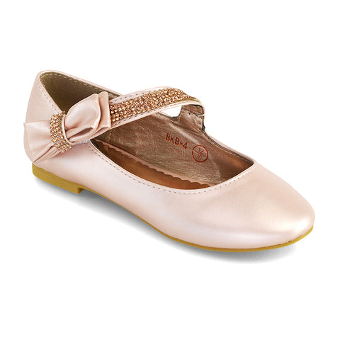  | XY London | diamante strap pumps,white girls ballerina pumps,kids bridal shoes,white pumps