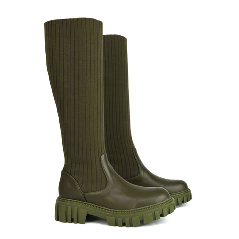 Khaki UK 3 | EU 36 | US 5 | XY London