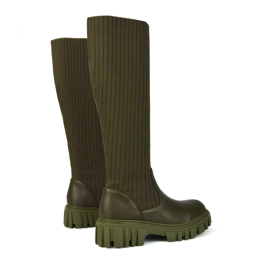 Khaki UK 3 | EU 36 | US 5 | XY London