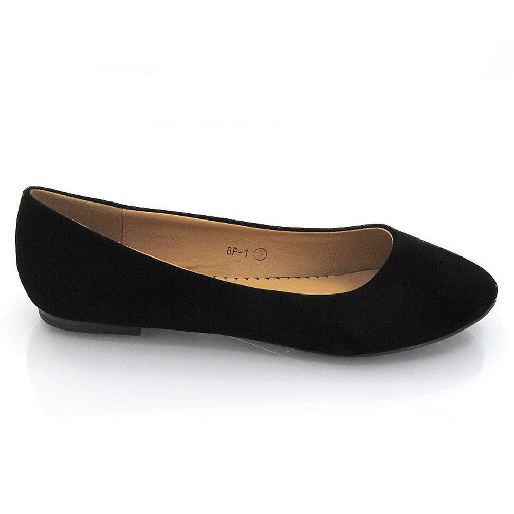 Black | XY London | Black Pumps,Black Flats,Black Ballerina Pumps,Black Pump Shoes