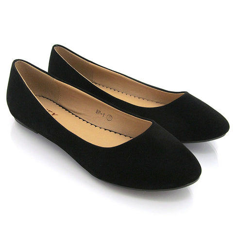 Black | XY London | Black Pumps,Black Flats,Black Ballerina Pumps,Black Pump Shoes