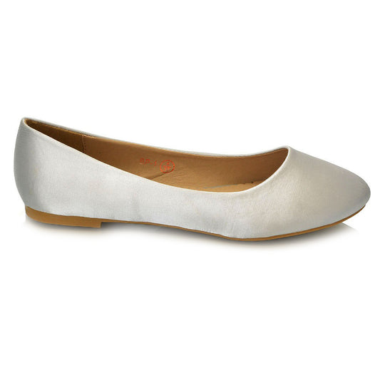 Silver | XY London | pumps,pump shoes,ballerina shoes,bridal shoes