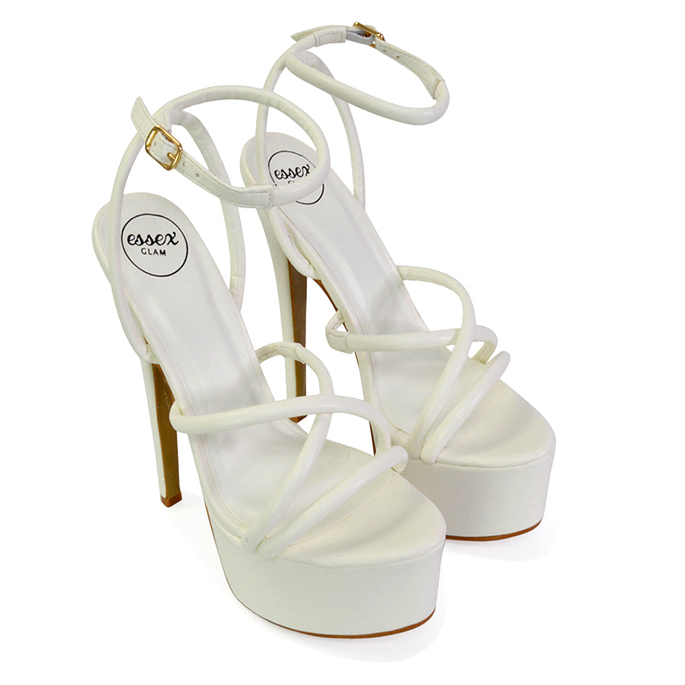 Platform Heels Strappy Heels XY London xylondon