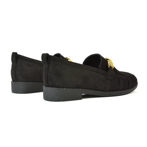 Black Faux Suede UK 3 | EU 36 | US 5 | XY London