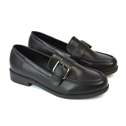 Black Synthetic Leather UK 6 | EU 39 | US 8 | XY London