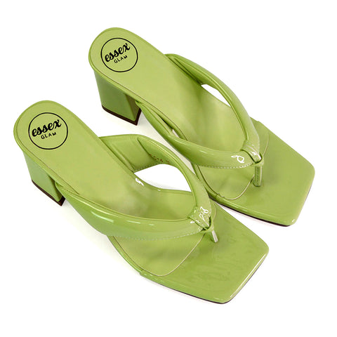 | XY London | green heels,green high heels,green mules,green mule heels,green mid heels