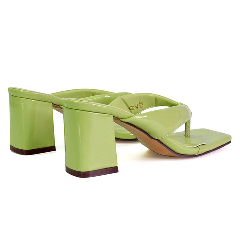 | XY London | green heels,green high heels,green mules,green mule heels,green mid heels