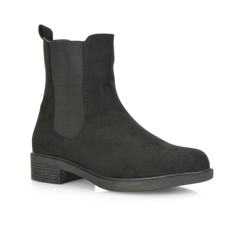 Black Faux Suede UK 8 | EU 41 | US 10 | XY London