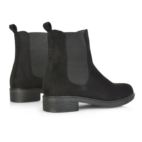 Black Faux Suede UK 8 | EU 41 | US 10 | XY London
